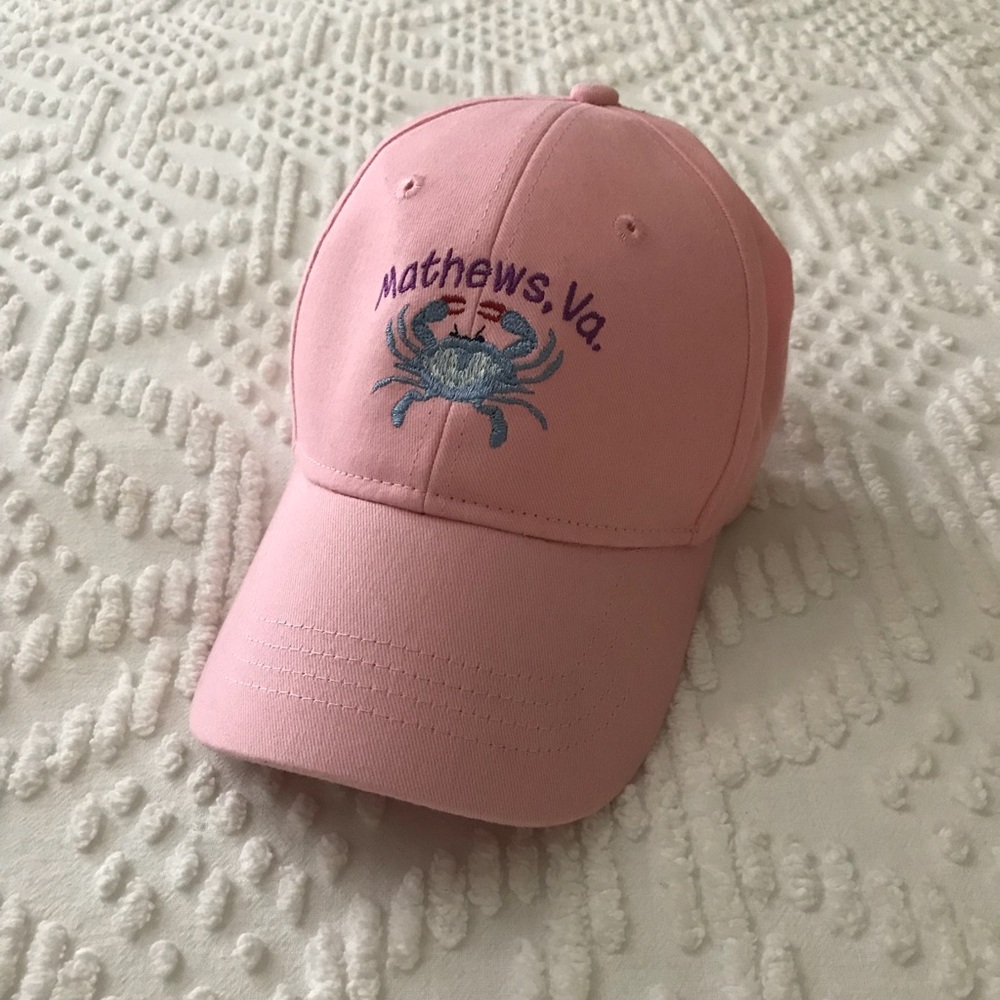 Pink baseball hat